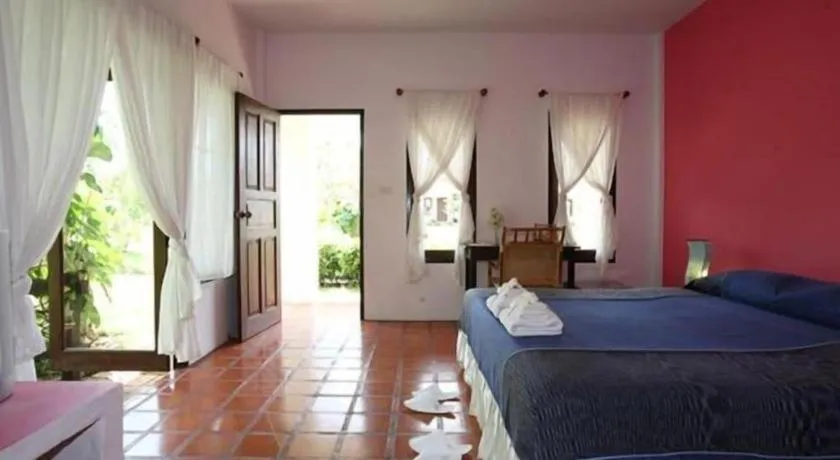 Bed in Baan Chuengkao Resort