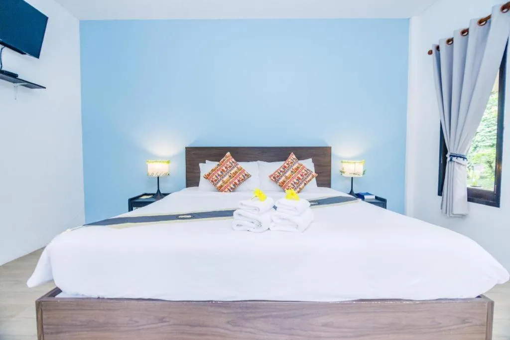 Bed in Baan Chuengkao Resort