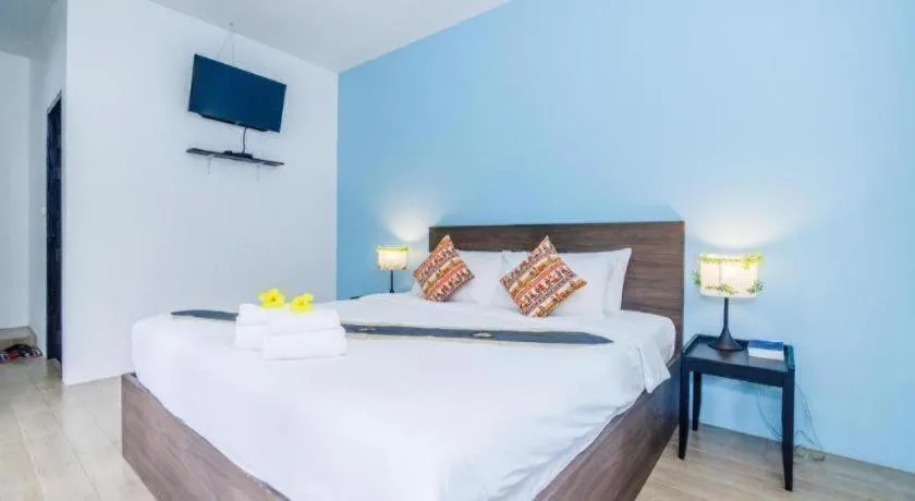 Bed in Baan Chuengkao Resort