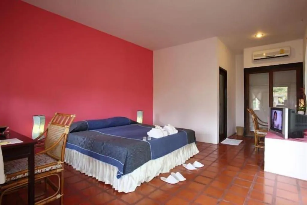 Bed in Baan Chuengkao Resort