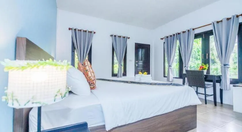 Bed in Baan Chuengkao Resort