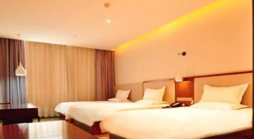 Bed in Hangzhou Berman Hotel