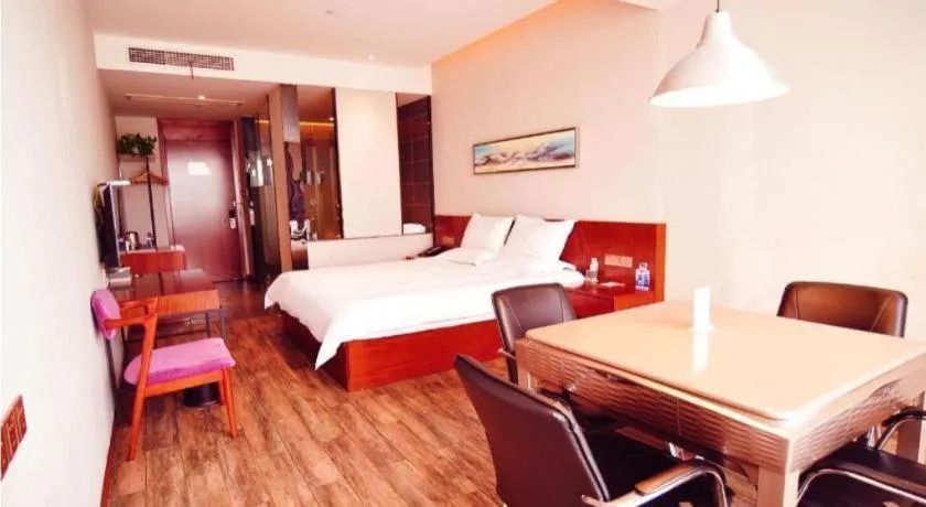 Bed in Hangzhou Berman Hotel