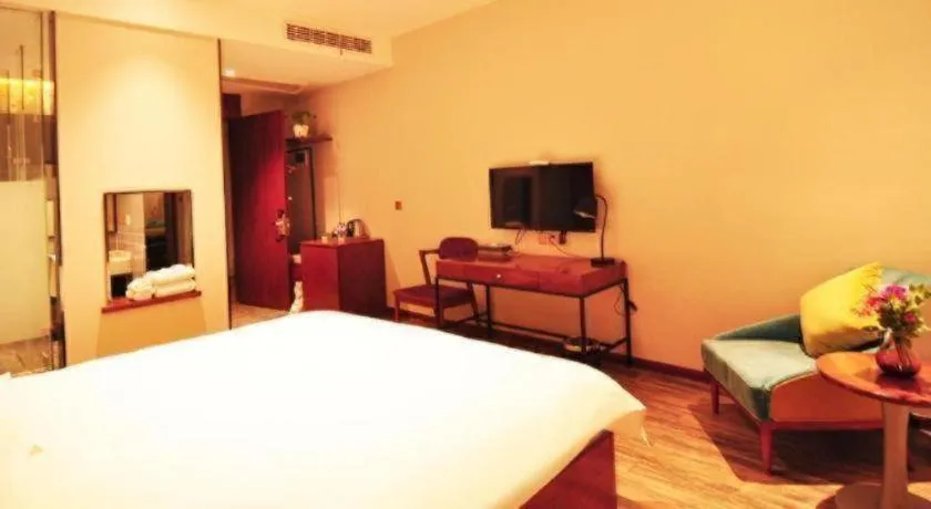 Bed in Hangzhou Berman Hotel