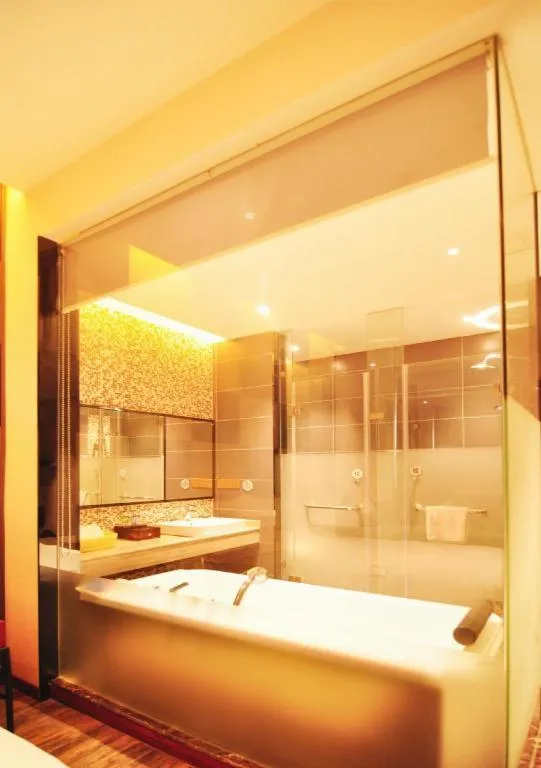 Bed in Hangzhou Berman Hotel