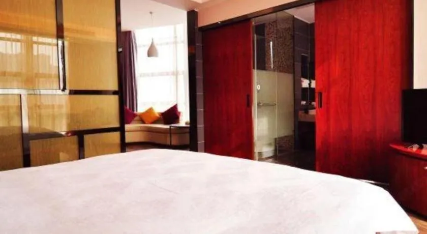 Bed in Hangzhou Berman Hotel