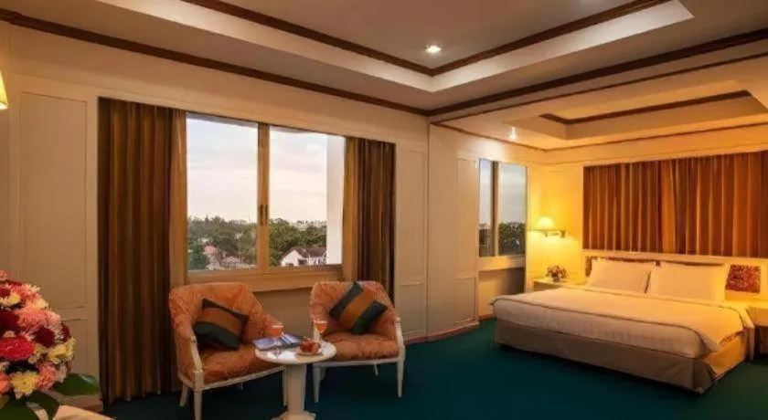 Bed in Wangtai Hotel