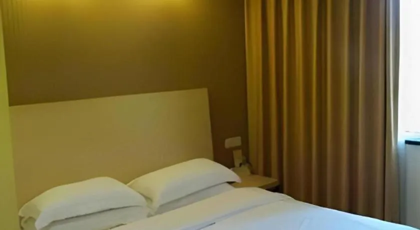 Bed in Anyi 158 Hotel Fuqin