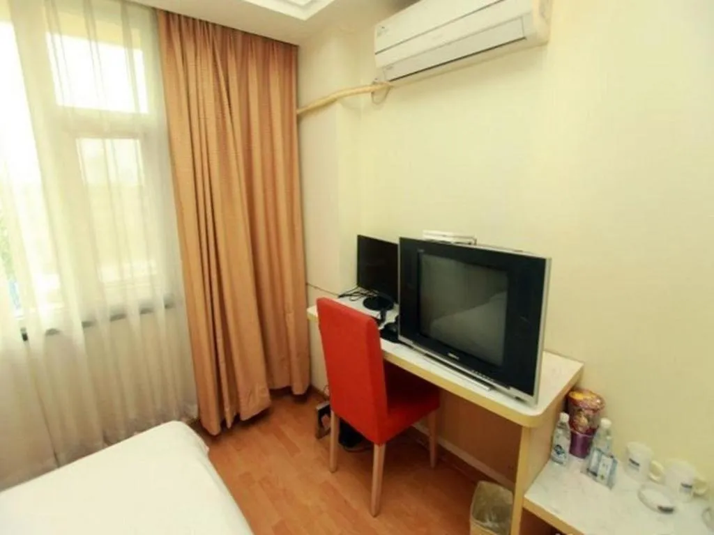 Bed in Anyi 158 Hotel Fuqin