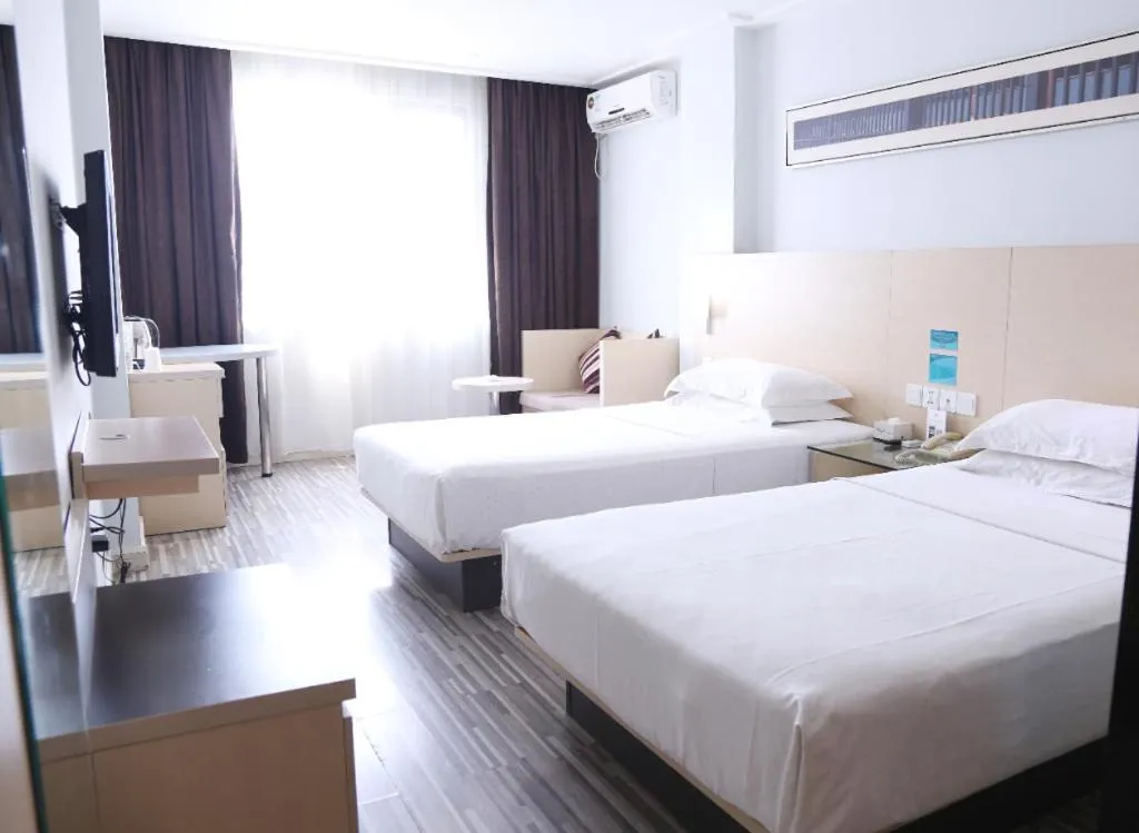 Bed in City Comfort Inn Nanning Shanglin Longhu Road
