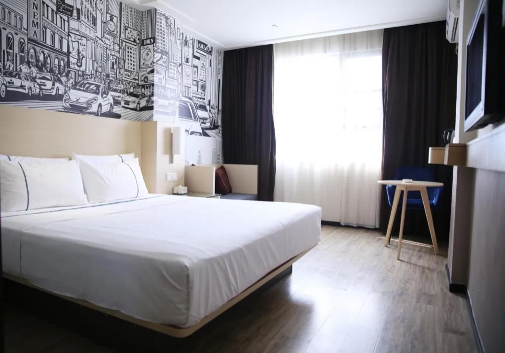 Bed in City Comfort Inn Nanning Shanglin Longhu Road