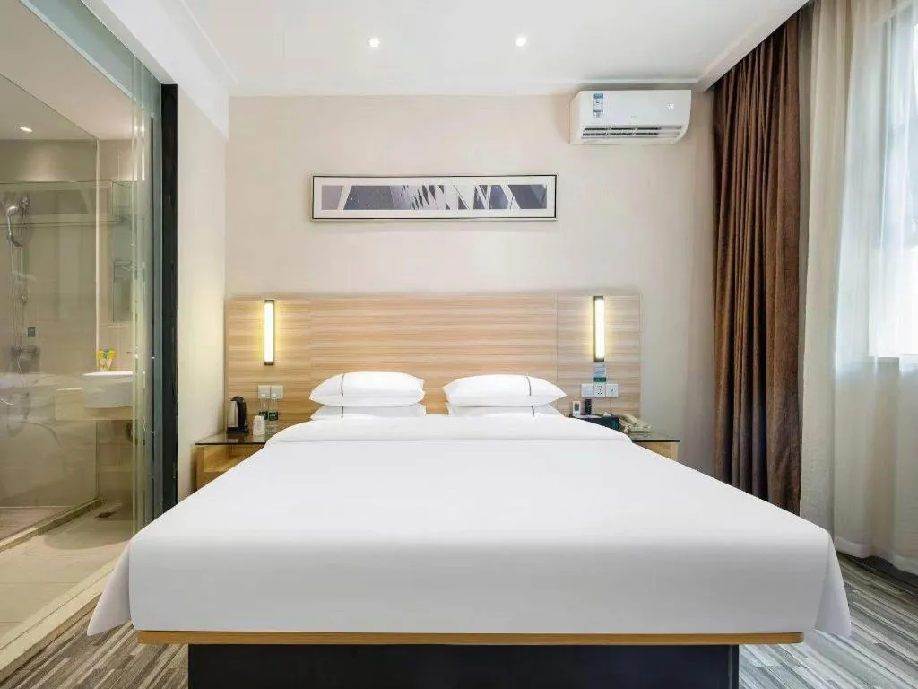 Bed in City Comfort Inn Baise Uprising Memorial Park Laiyu