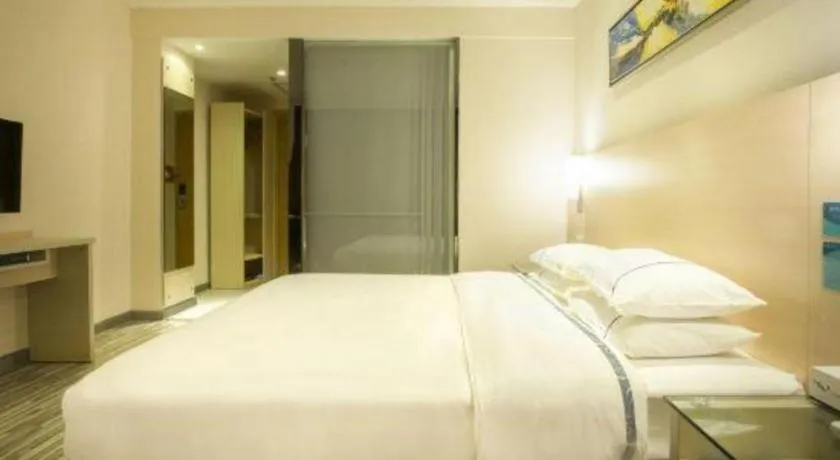 Bed in City Comfort Inn Baise Uprising Memorial Park Laiyu