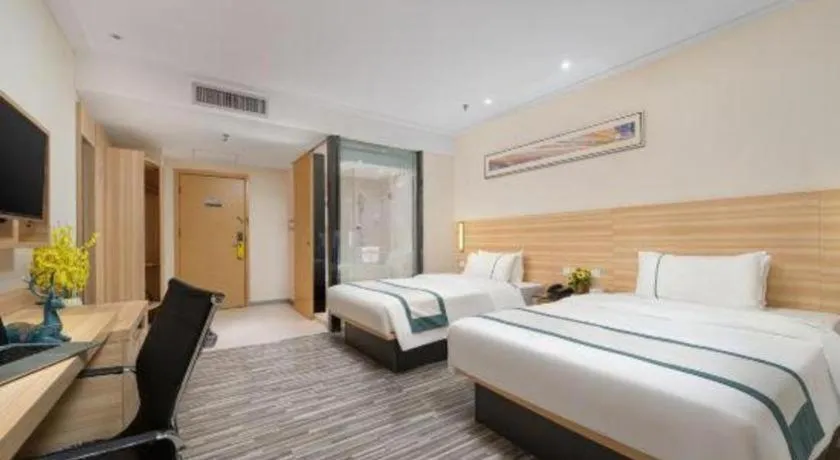 Bed in City Comfort Inn Baise Uprising Memorial Park Laiyu