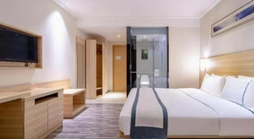 Bed in City Comfort Inn Baise Uprising Memorial Park Laiyu