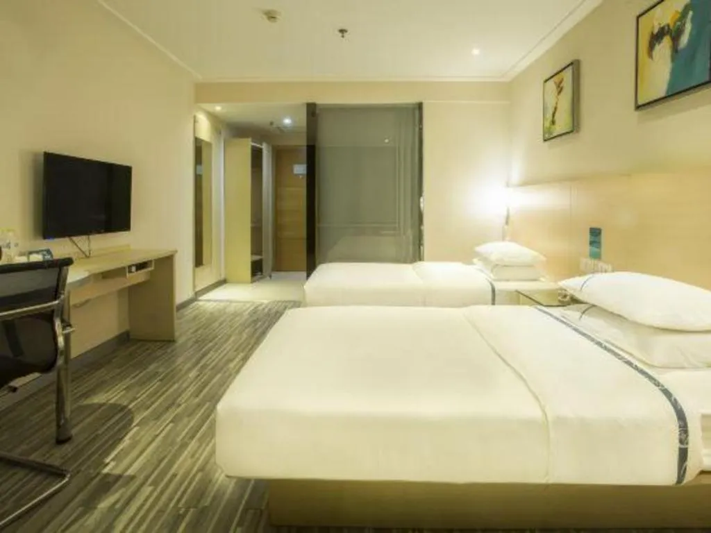 Bed in City Comfort Inn Baise Uprising Memorial Park Laiyu