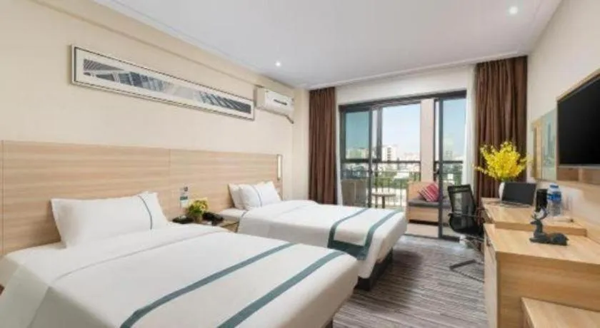 Bed in City Comfort Inn Baise Uprising Memorial Park Laiyu