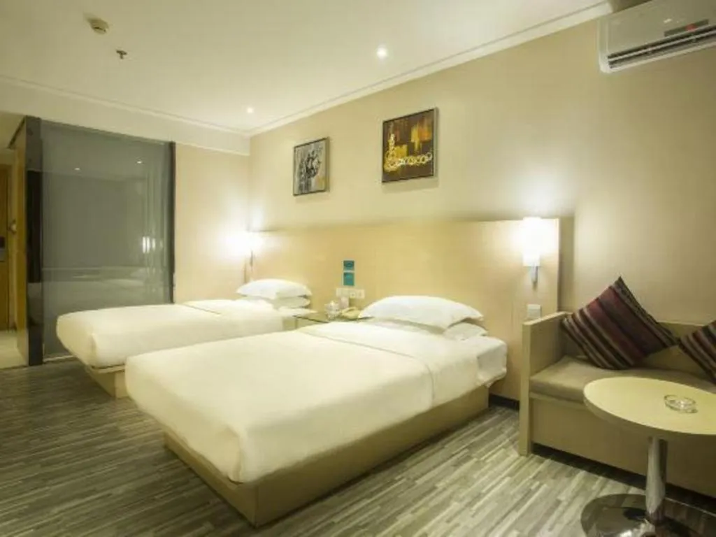 Bed in City Comfort Inn Baise Uprising Memorial Park Laiyu