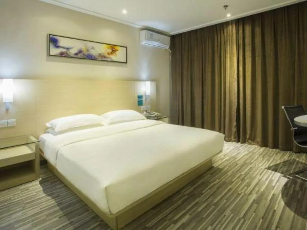 Bed in City Comfort Inn Baise Uprising Memorial Park Laiyu