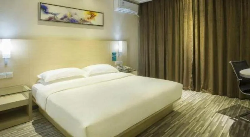 Bed in City Comfort Inn Baise Uprising Memorial Park Laiyu