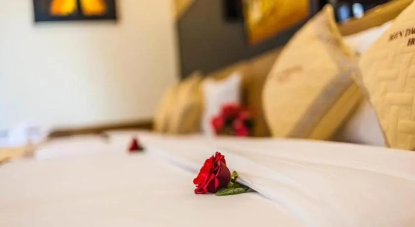 Bed in Bien Dao Homestay Hoi An