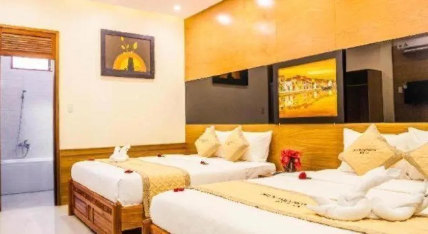 Bed in Bien Dao Homestay Hoi An