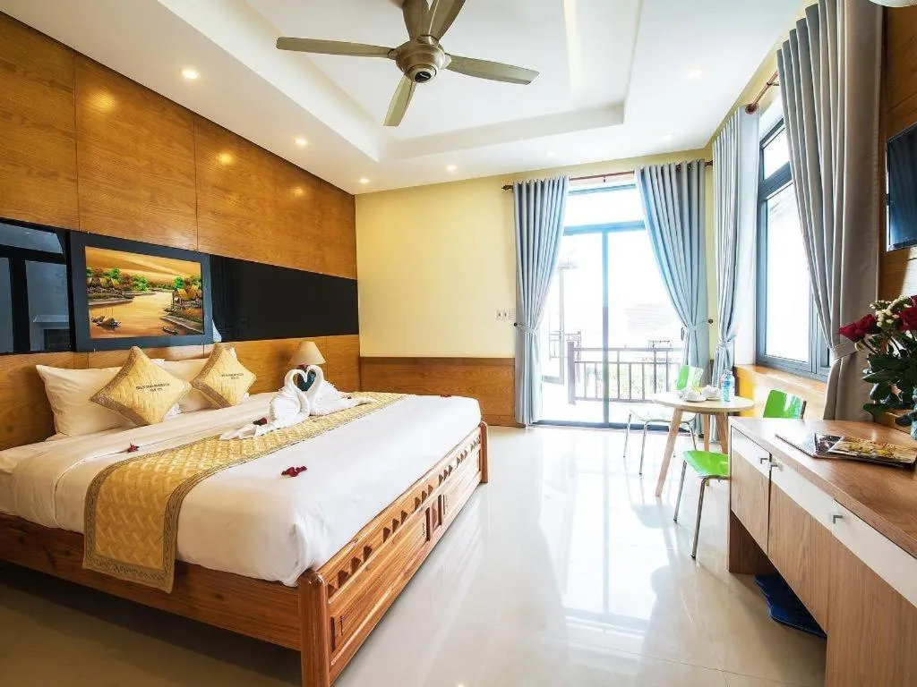 Bed in Bien Dao Homestay Hoi An