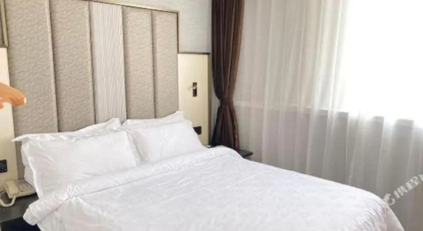 Bed in Jinjiang Metropolo Hotel Nanjing Jiangning Binjiang Development Zone