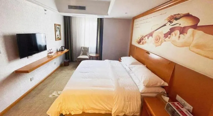 Bed in Out Sky Hotel