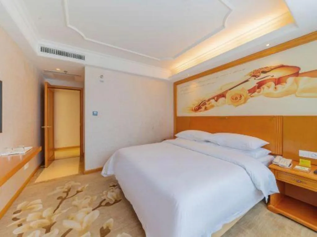 Bed in Out Sky Hotel