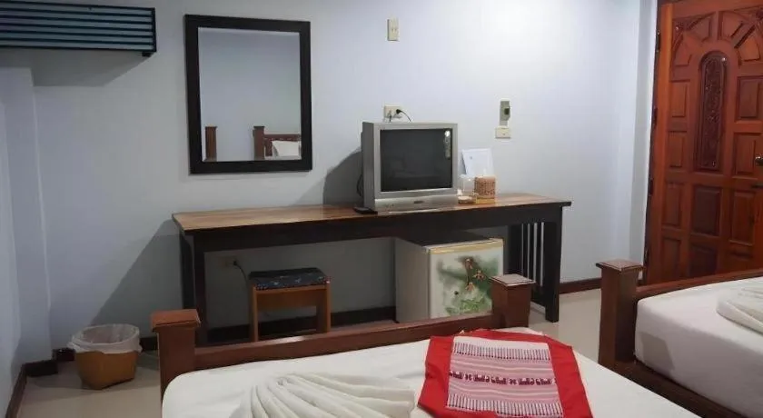 Bed in Oopkaew Resort