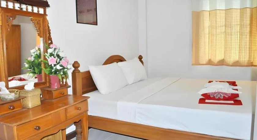 Bed in Oopkaew Resort