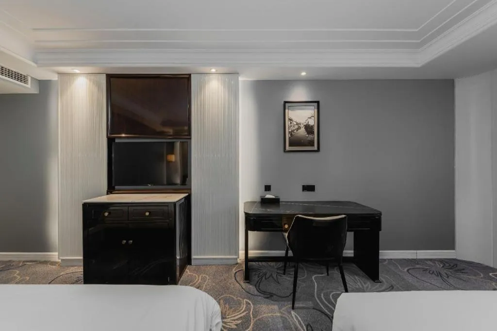 Bed in Jinjiang Metropolo Hotel Nanjing Confucius Temple Branch