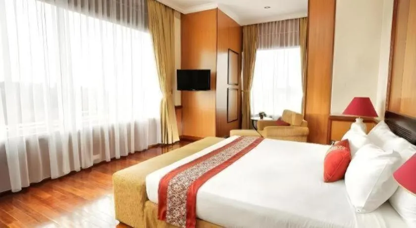 Bed in Gran Senyiur Hotel