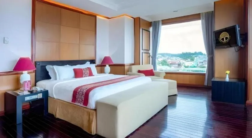 Bed in Gran Senyiur Hotel