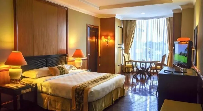 Bed in Gran Senyiur Hotel