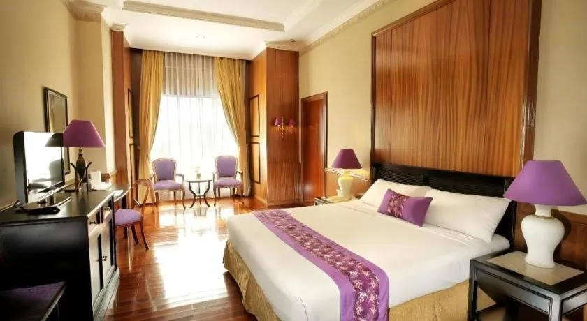 Bed in Gran Senyiur Hotel