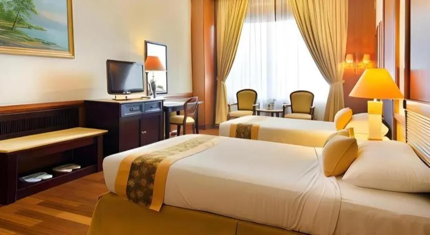 Bed in Gran Senyiur Hotel