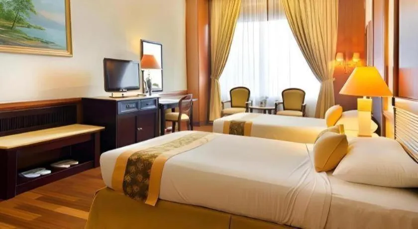 Bed in Gran Senyiur Hotel