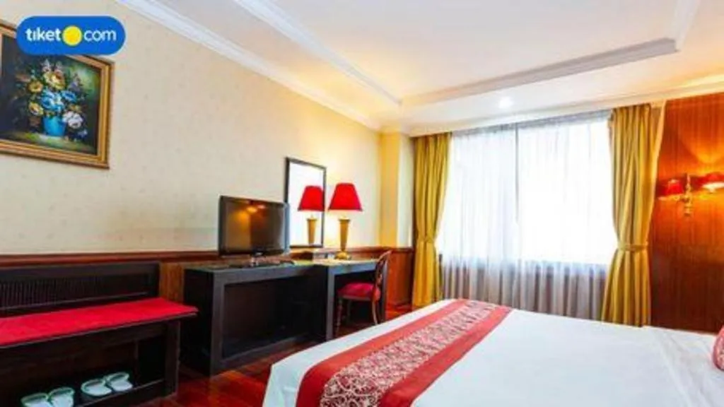 Bed in Gran Senyiur Hotel