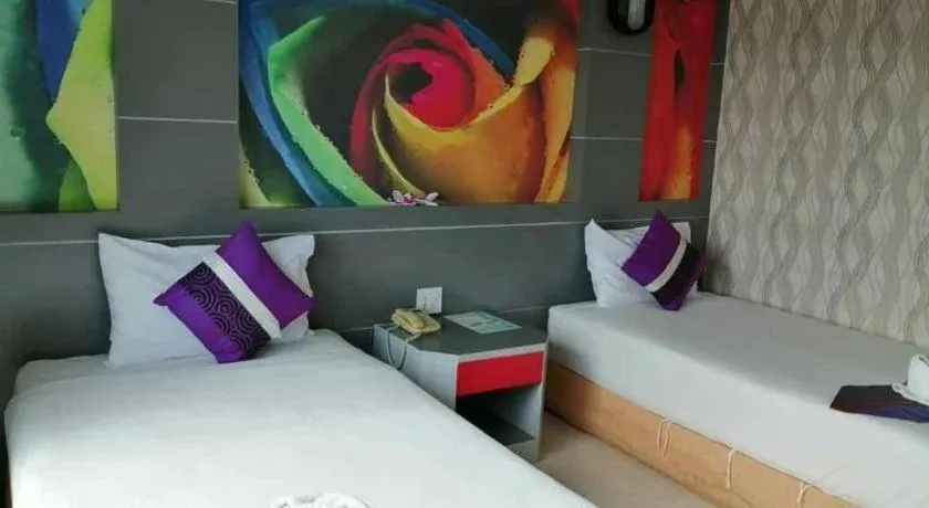 Bed in Phitsanulok Orchid Hotel