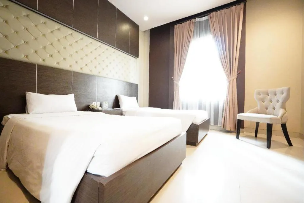 Bed in Sapadia Hotel Cirebon