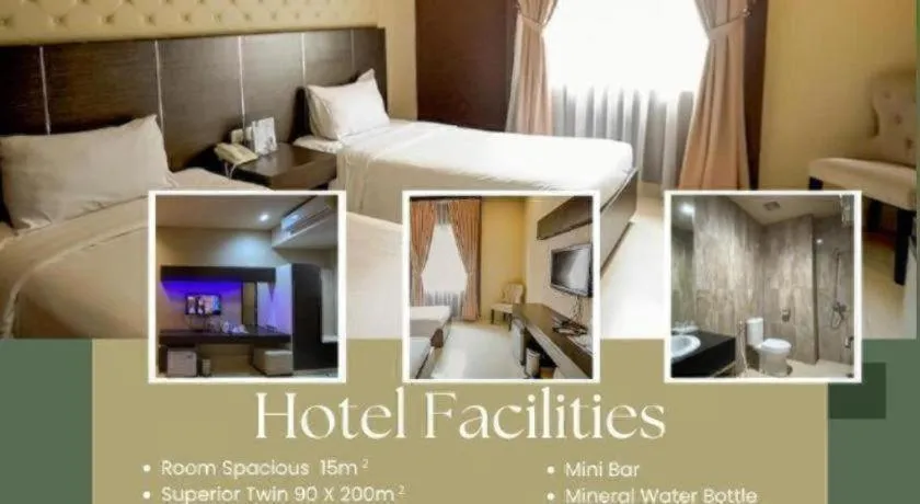 Bed in Sapadia Hotel Cirebon