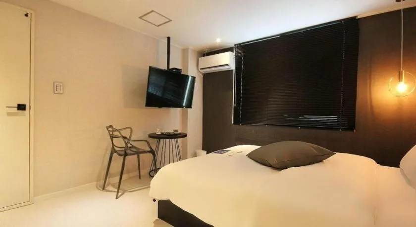 Bed in Hotel Yam ANDONG