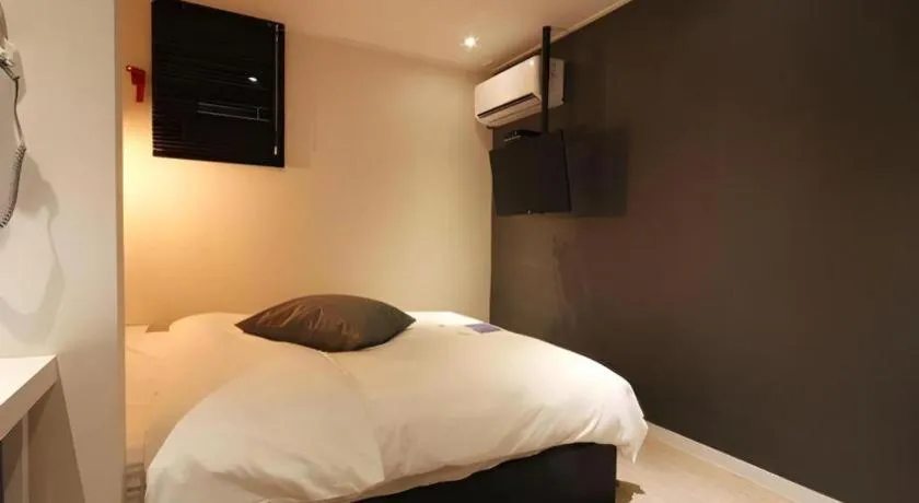 Bed in Hotel Yam ANDONG