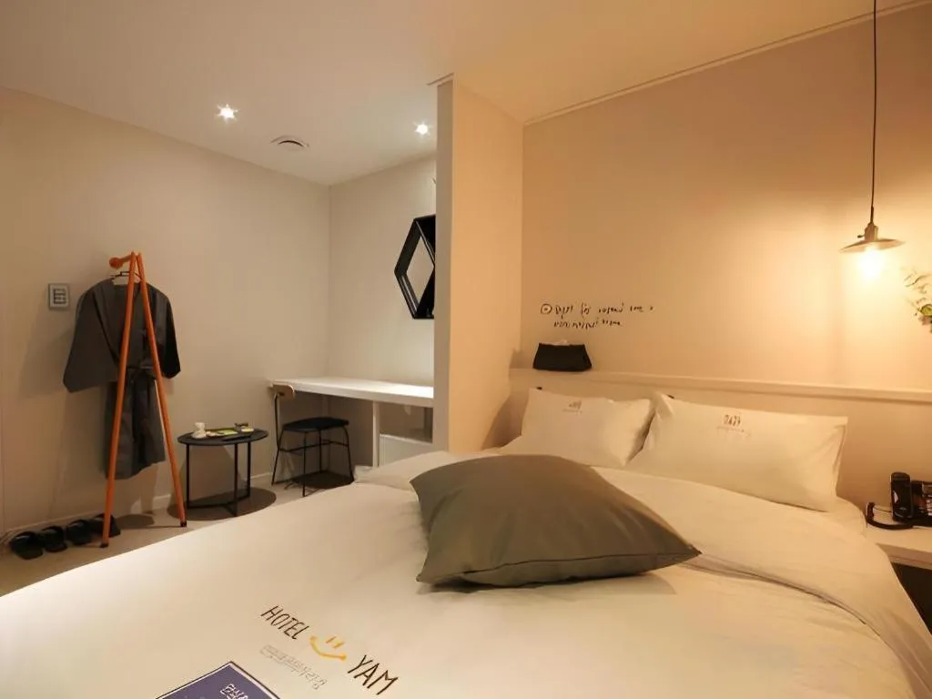 Bed in Hotel Yam ANDONG