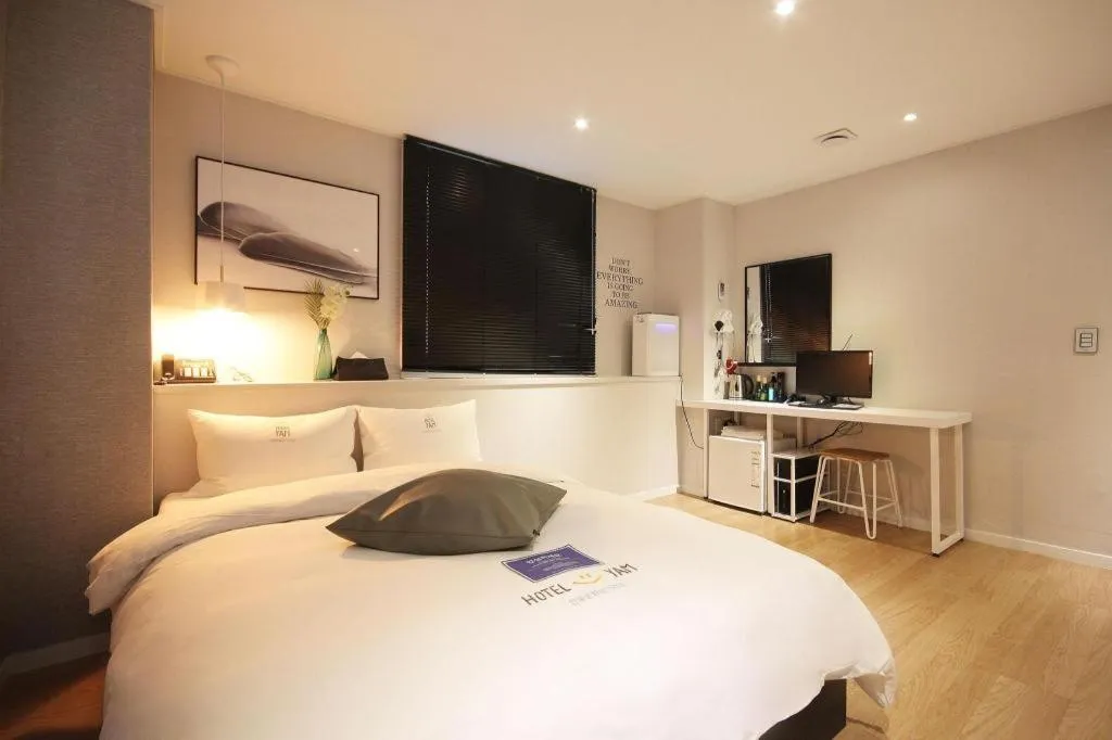 Bed in Hotel Yam ANDONG