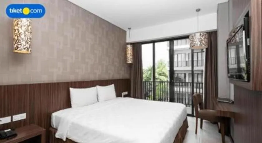 Bed in D'Anaya Hotel Bogor