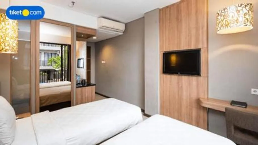 Bed in D'Anaya Hotel Bogor