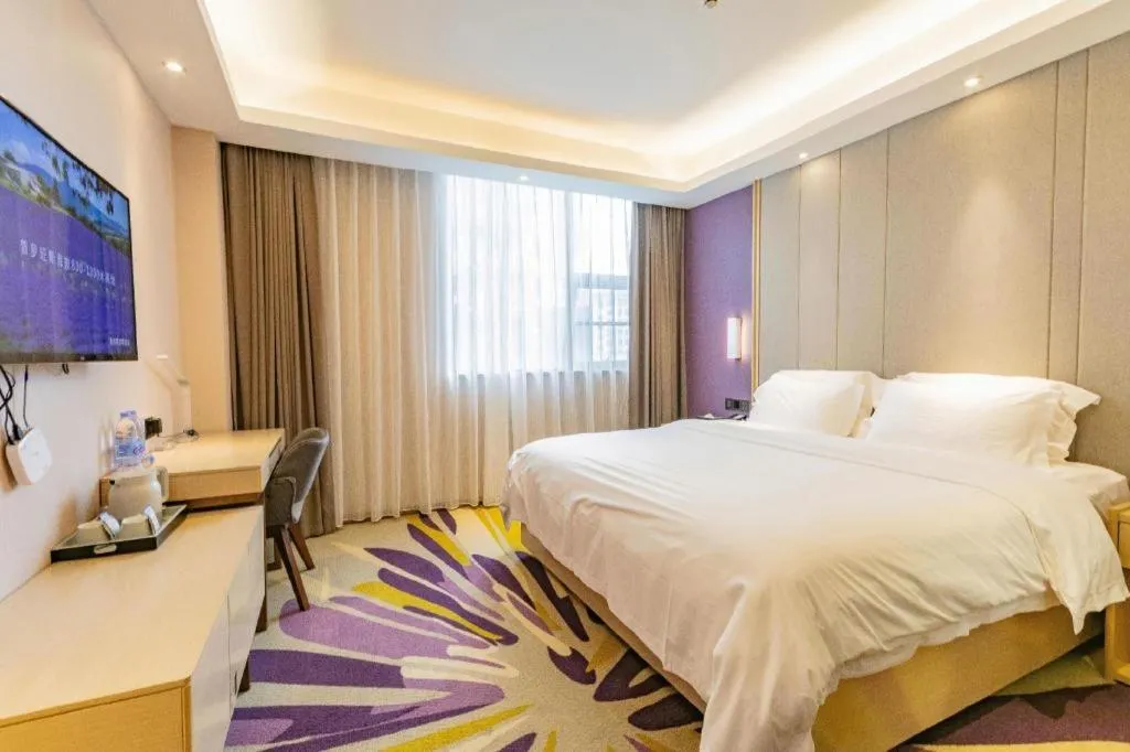 Bed in Lavande Hotel·Wuxue Kanjiang Avenue